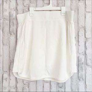 Athleta Stripe White Serenity Tennis Lined Skirt